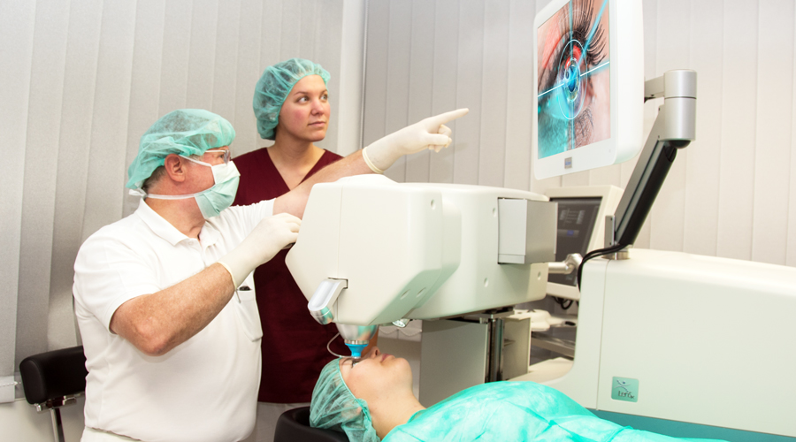 Correction de la vue avec technique femto (Femto LASIK)